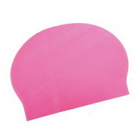 Pink Latex Swim Cap